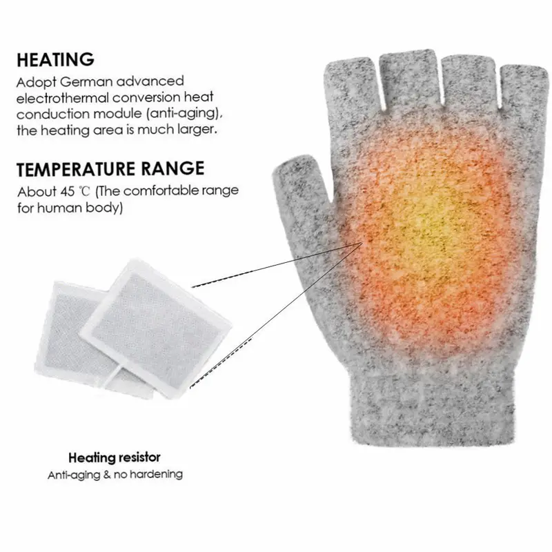 stay warm cozy all winter long with usb heating gloves for women men details 2