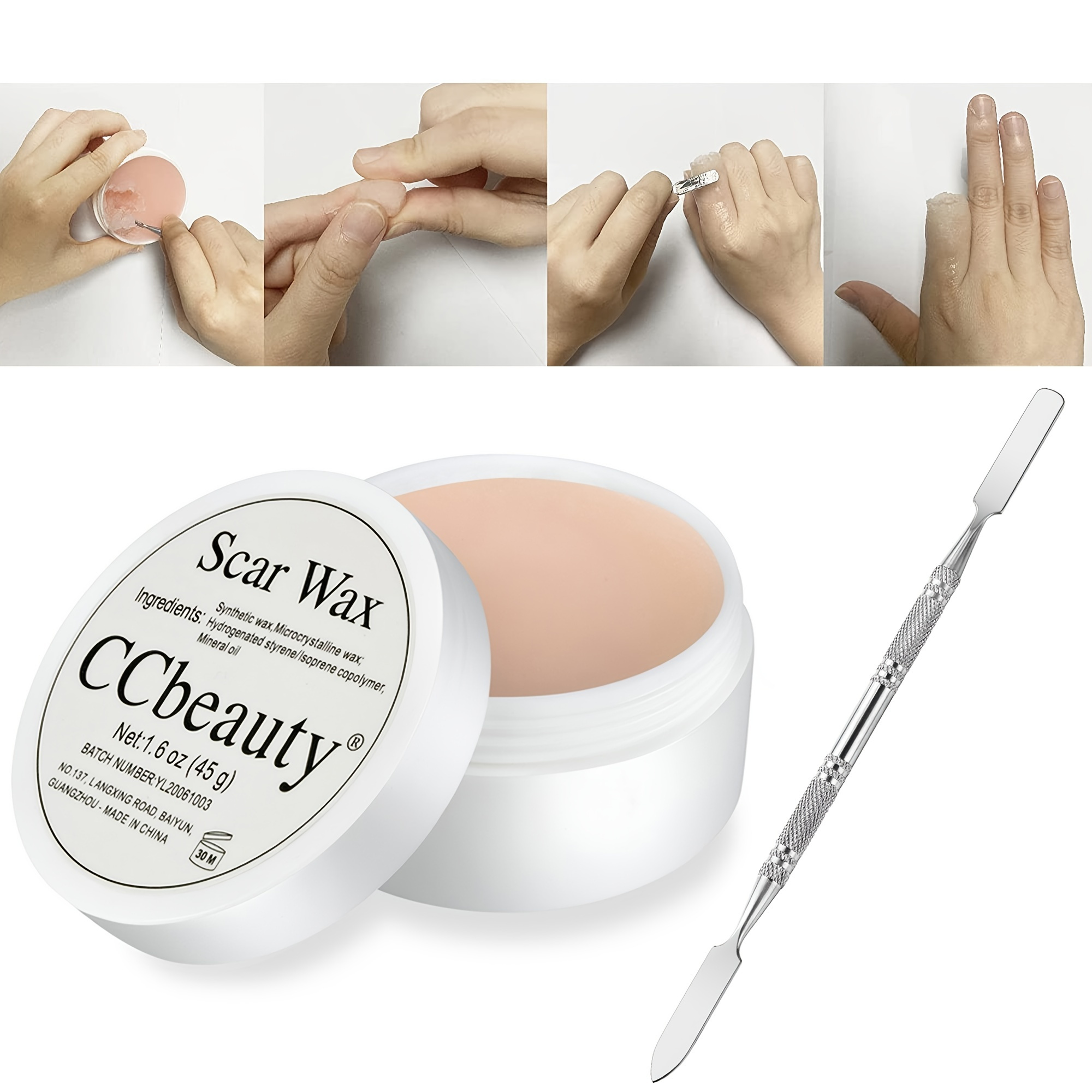 Concealer Makeup Scar Making Scar Wax Skin Cosmetics - China Wound