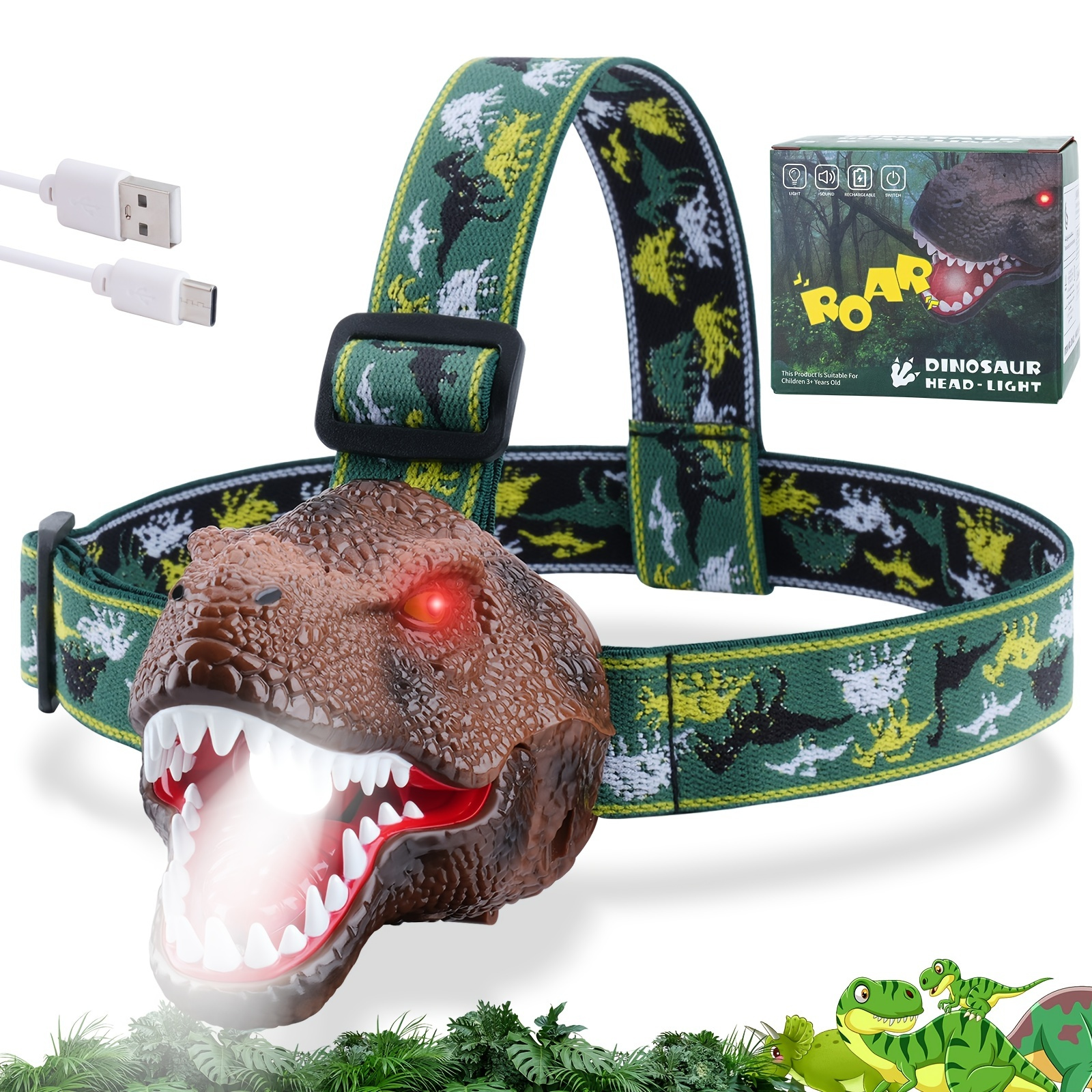 dino headlamp