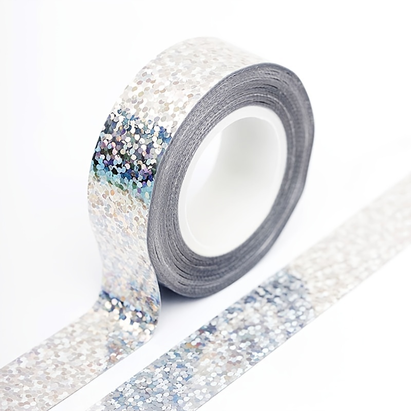 2 Rollos Cinta Adhesiva Decorativa Papel Aluminio Sólido - Temu Chile
