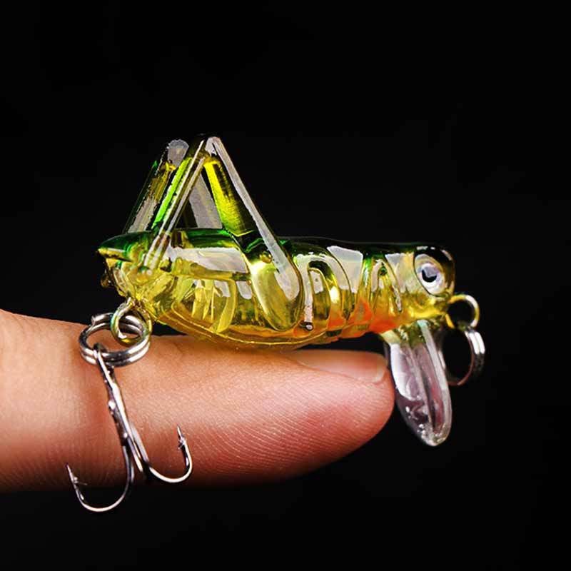 Luminous Grasshopper Fishing Lure Set Glow In Dark Hard Bait - Temu New  Zealand