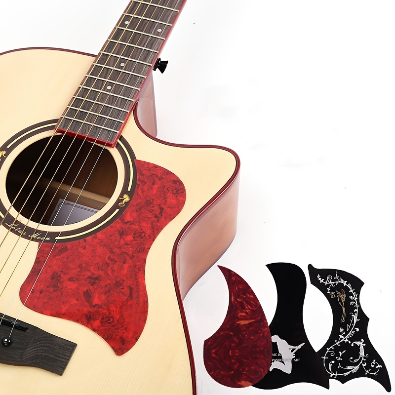 Accessoires autocollant plaque à gratter auto-adhésive Pick Guard guitare  acoustique Folk Pickguard – acheter aux petits prix dans la boutique en