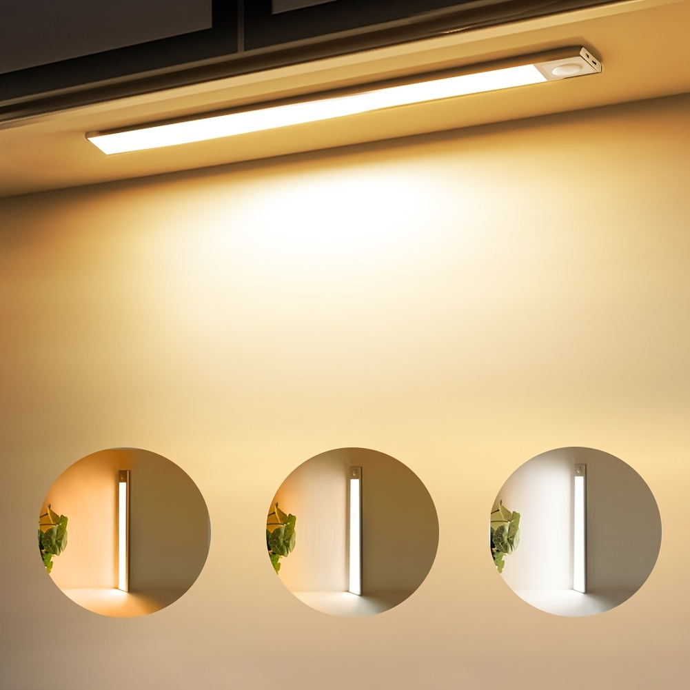 Brighten Up Your Home with Wireless LED Motion Sensor Under Cabinet Lighting!