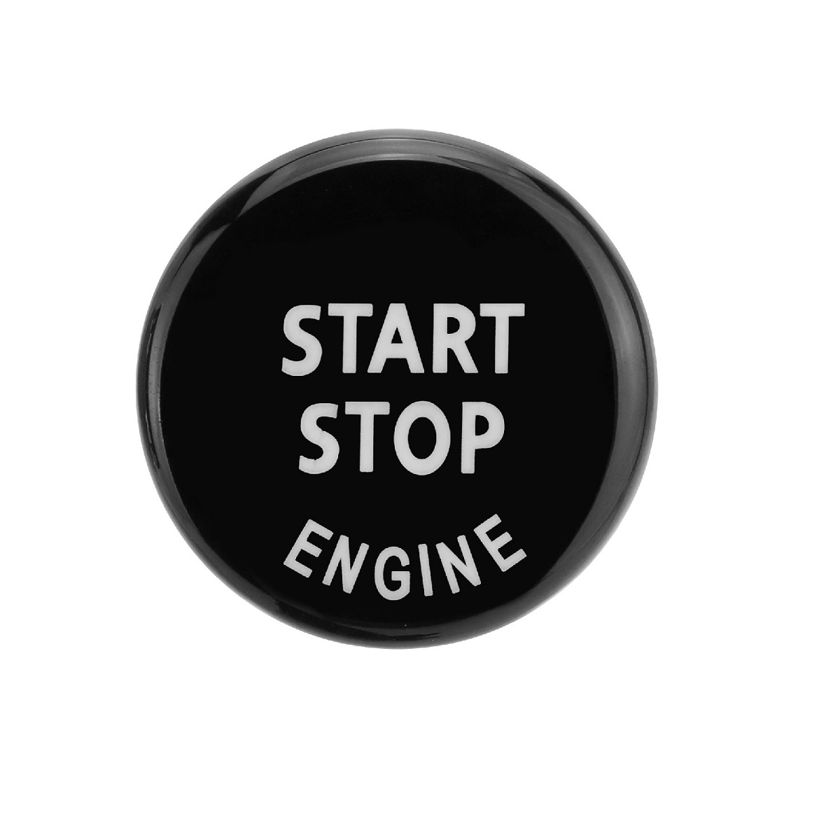 E90 Schwarzer Motor-Start-Stopp-Schalter Knopf ersetzen Abdeckung