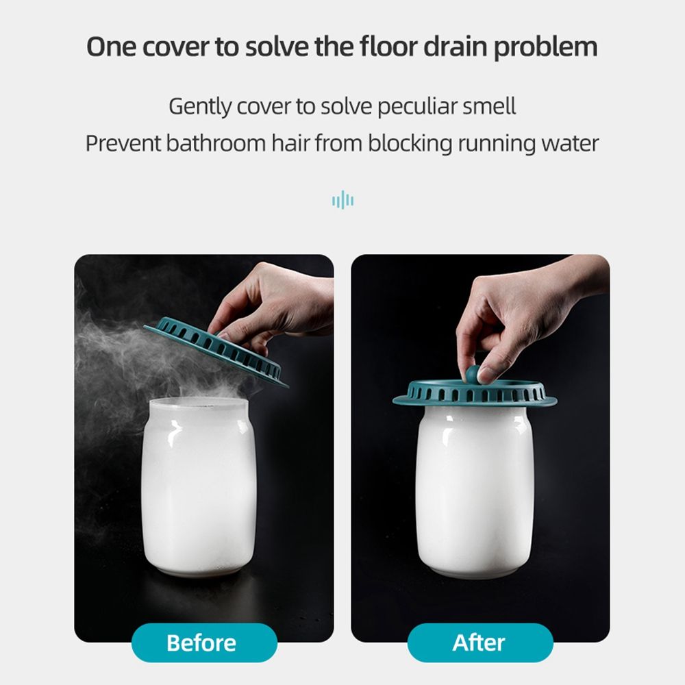 Silicone Floor Drain Cover Kitchen Sink Filter Shower Drain - Temu