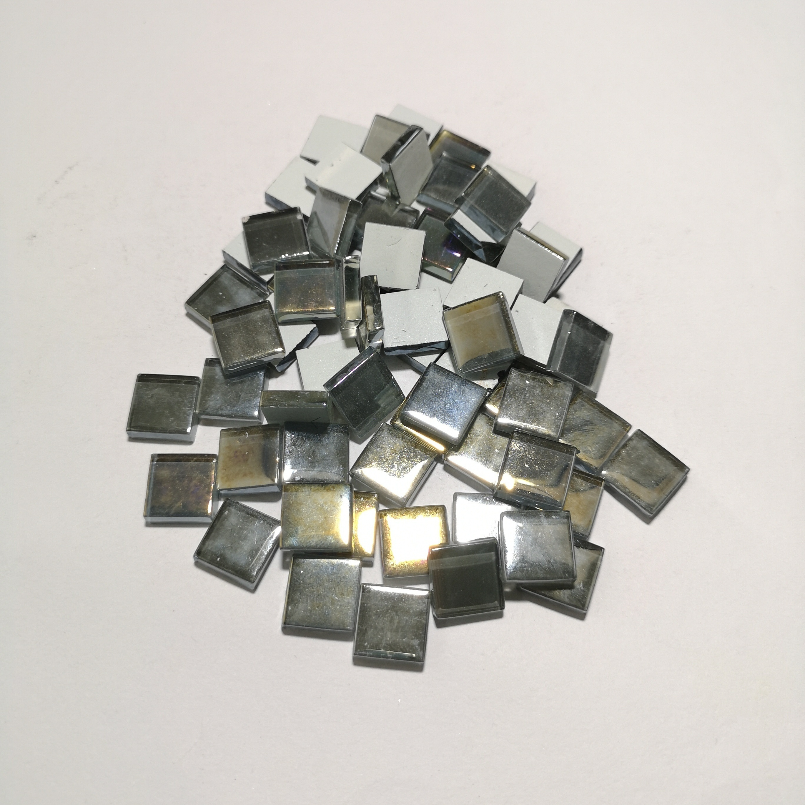 Mosaico Cristal Gris Plateado Textura Ondulada Codelp02 - Temu