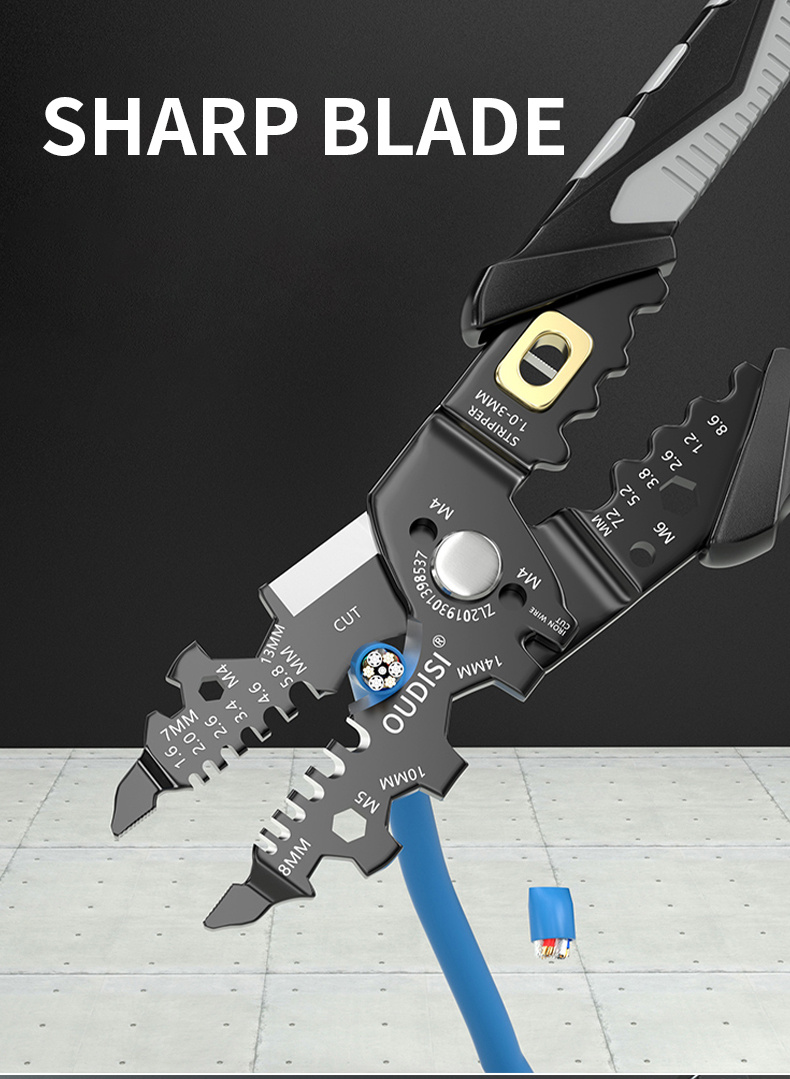 Multifunction Stripping Pliers Wire Winding Electrician Wire Stripping
