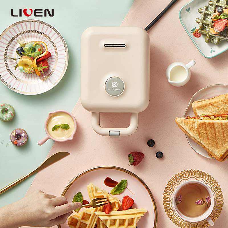 Liven 3 in 1 Waffle Maker With Removable Non stick Plates - Temu