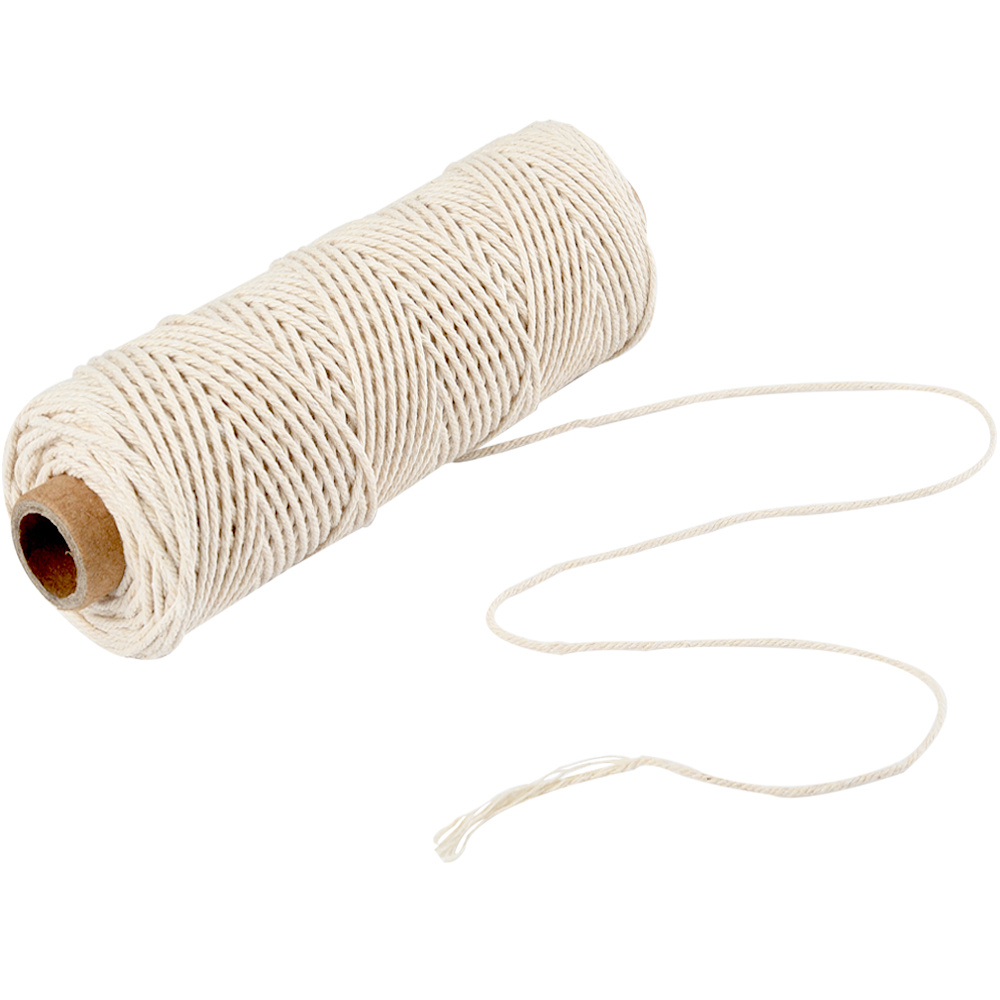 200 Metres Soft Cotton Rope Multi-Purpose Washable Long Rope for Wall  Garden Plant Hangers Fabrics Home DIY