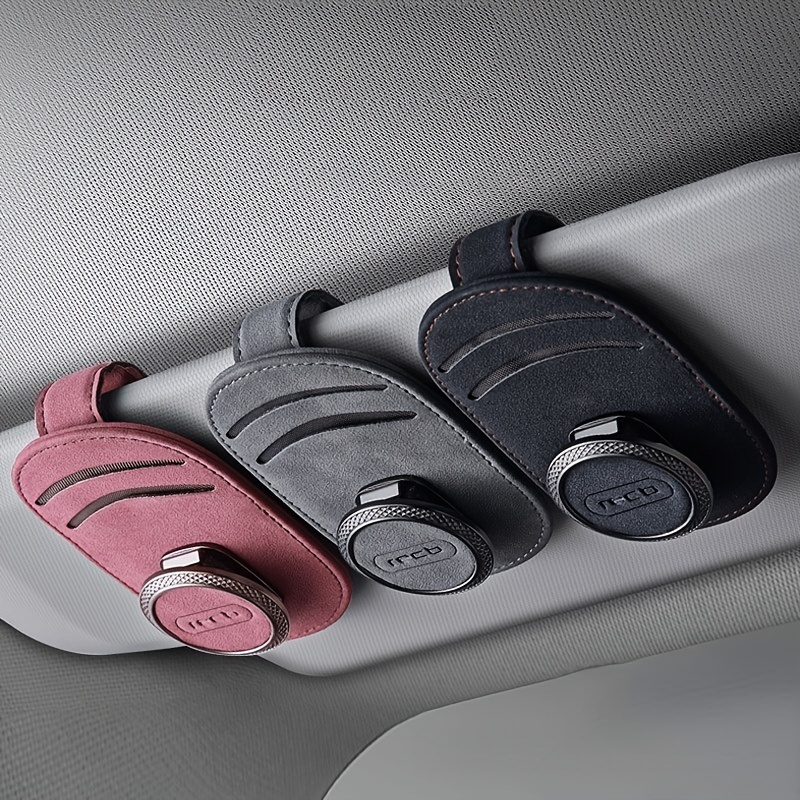 Universal Visor Sunglass Holder Car Sunglasses Clip Holder For Car