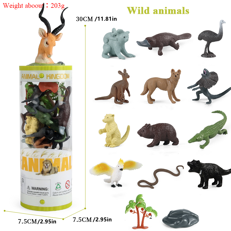 Bulk Bags Wild Safari LTD Set Educational Kids Toy Figure