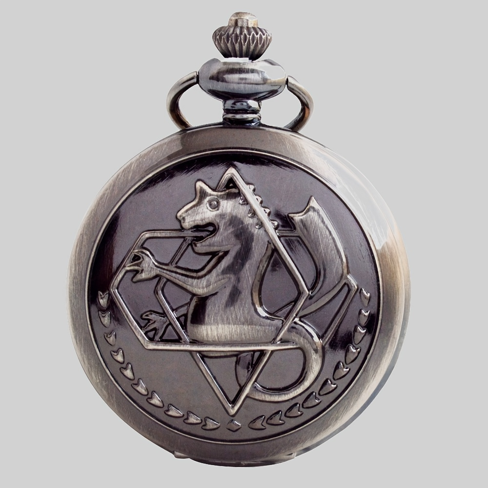 

Retro Pocket Watch, Cartoon Cartoon Seahorse Quartz Watch