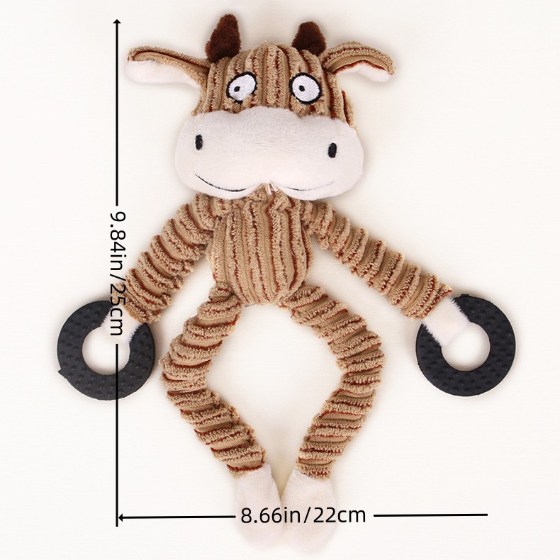 Chngeary Dog Toys for Small Medium Large Dogs, Squeaky Plush Dog Toys + Interactive  Dog Toys + Dog Rope Toys Multi Function Cute Monkey Puppy Toys for Pets -  Yahoo Shopping