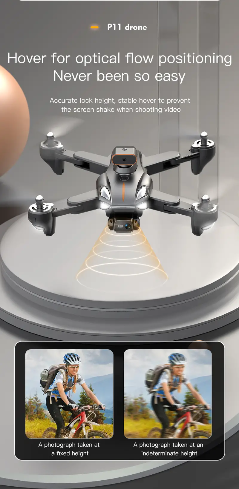 8k hd dual camera drone headless mode smart hover adjustable lens 360 obstacle avoidance high definition electric camera remote control long time flight details 8