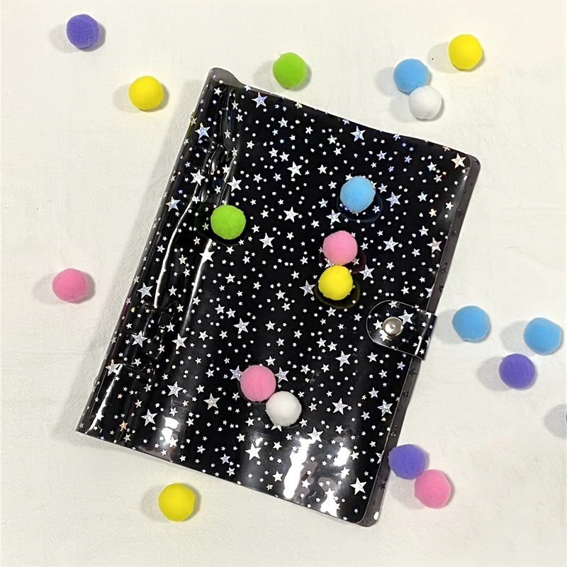 A5 Black Binder Clip Waterproof Pvc Document/bill Organizer, File