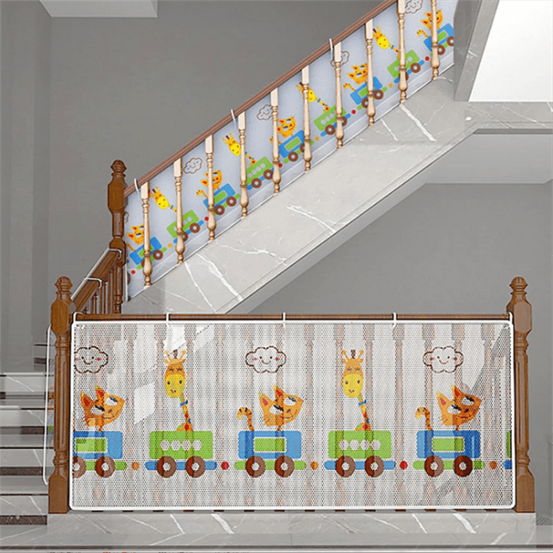 Filet de Sécurité pour Enfants, pour Rampe D'escalier Balcons Résistant  Usage Intérieur Et Extérieur Filet