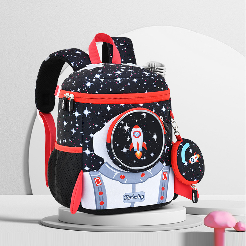 Mochila para niños pequeños Astronauts Universo Preescolar Mochila para  guardería, guardería escolar, Actualización - Space Planet Red, Mochilas