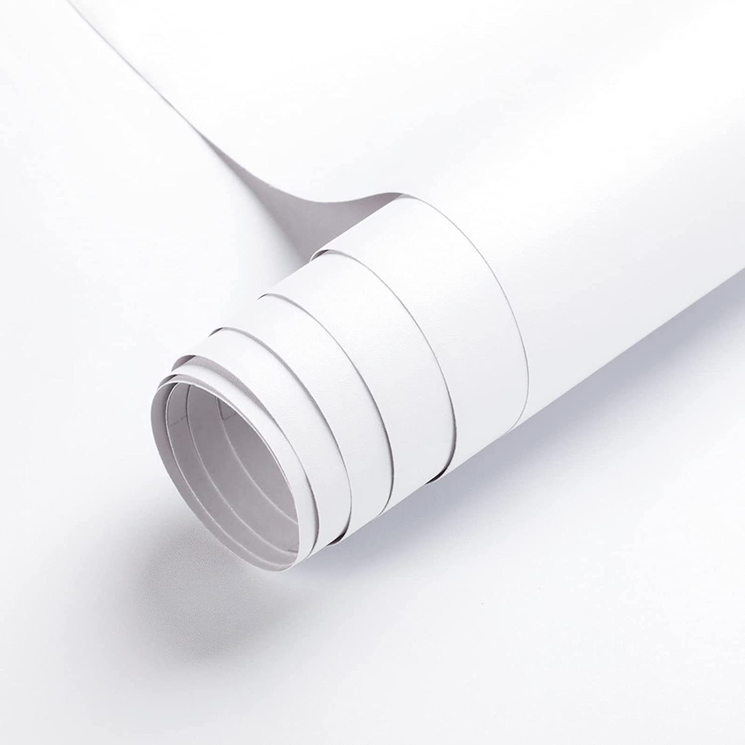 Transform Your Home With Pure White Matte Contact Paper - Temu