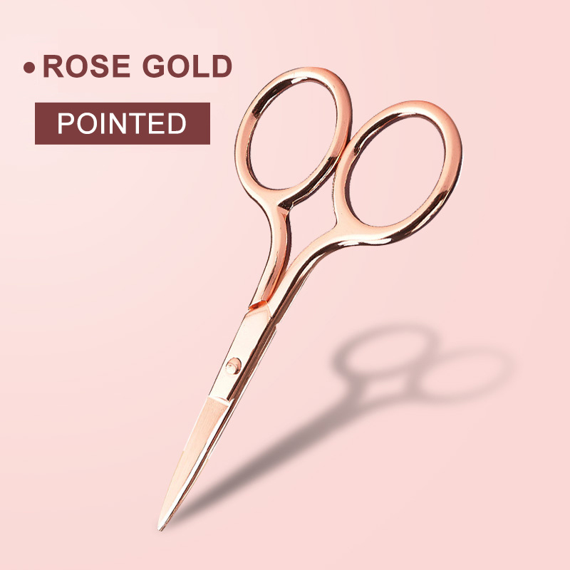 Le Marque Brow Scissors, Rose Gold Accent