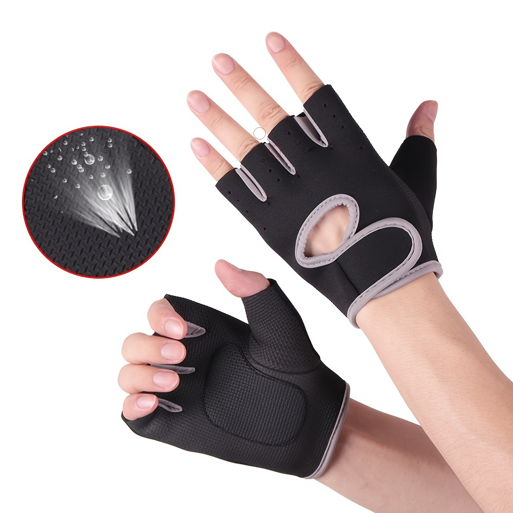 

Breathable Silicone Non-slip Sports Workout Gloves: Perfect For Gym Training & Weightlifting!