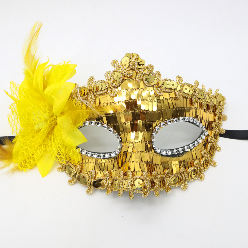 Masquerade Party Nuovo Cerchietto Paillettes Accessori - Temu Italy