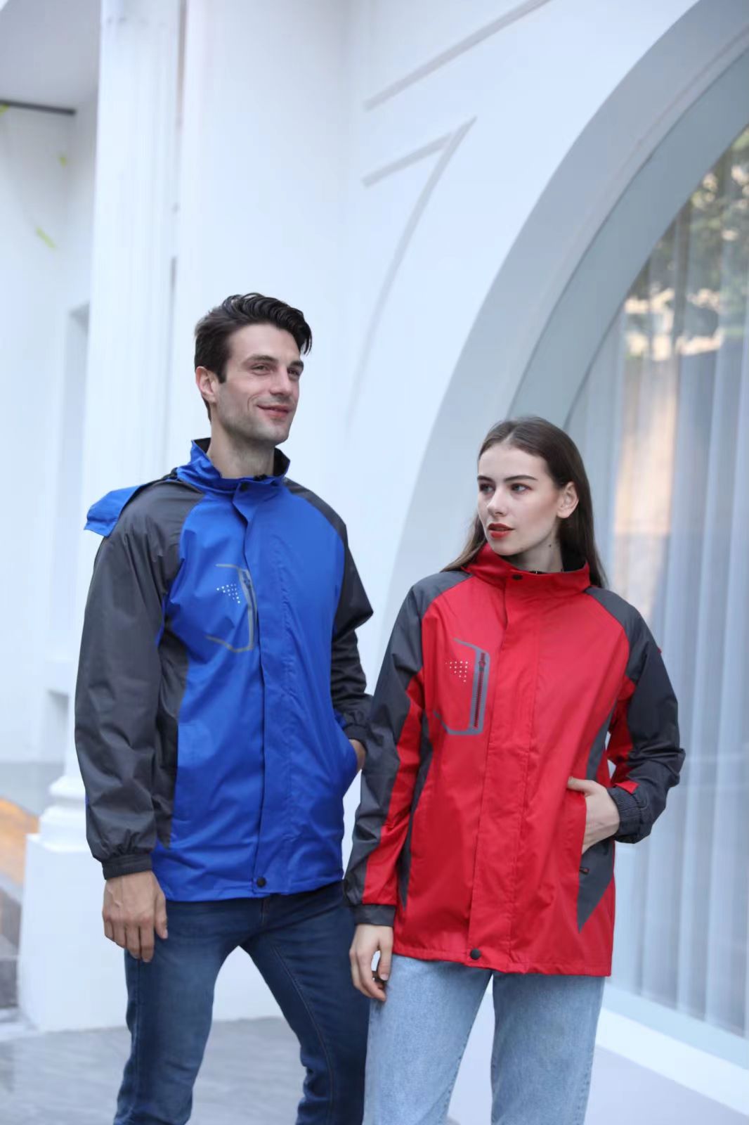 Stand Colla Thermal Outdoor Jacket Waterproof Windproof Temu