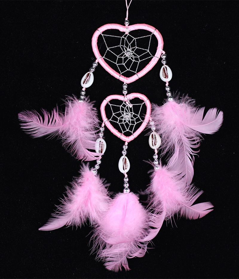 Creative Heart Shaped Dream Catcher Dreamcatcher Car Hanging - Temu