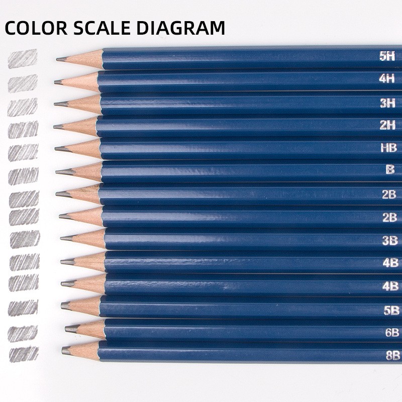 Professional Drawing Sketching Pencil Set Art Drawing - Temu