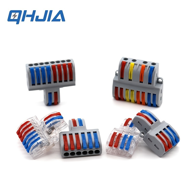 10pcs Wire Electrical Connectors Mini Fast Universal Compact Splitters Quick Cable Led Lighting 9276