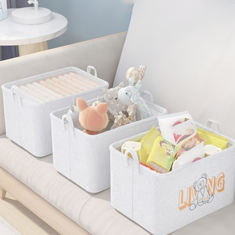 Baby Clothes Storage Bag Wardrobe Storage Box Toy Clothes - Temu