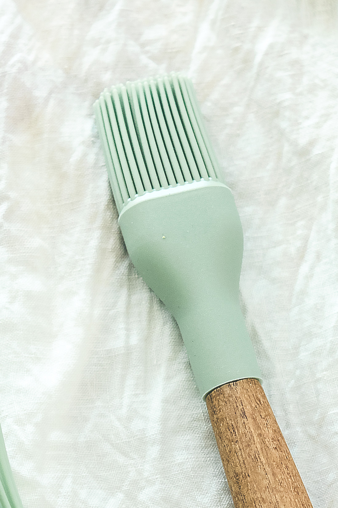 Green Silicone Basting Brush