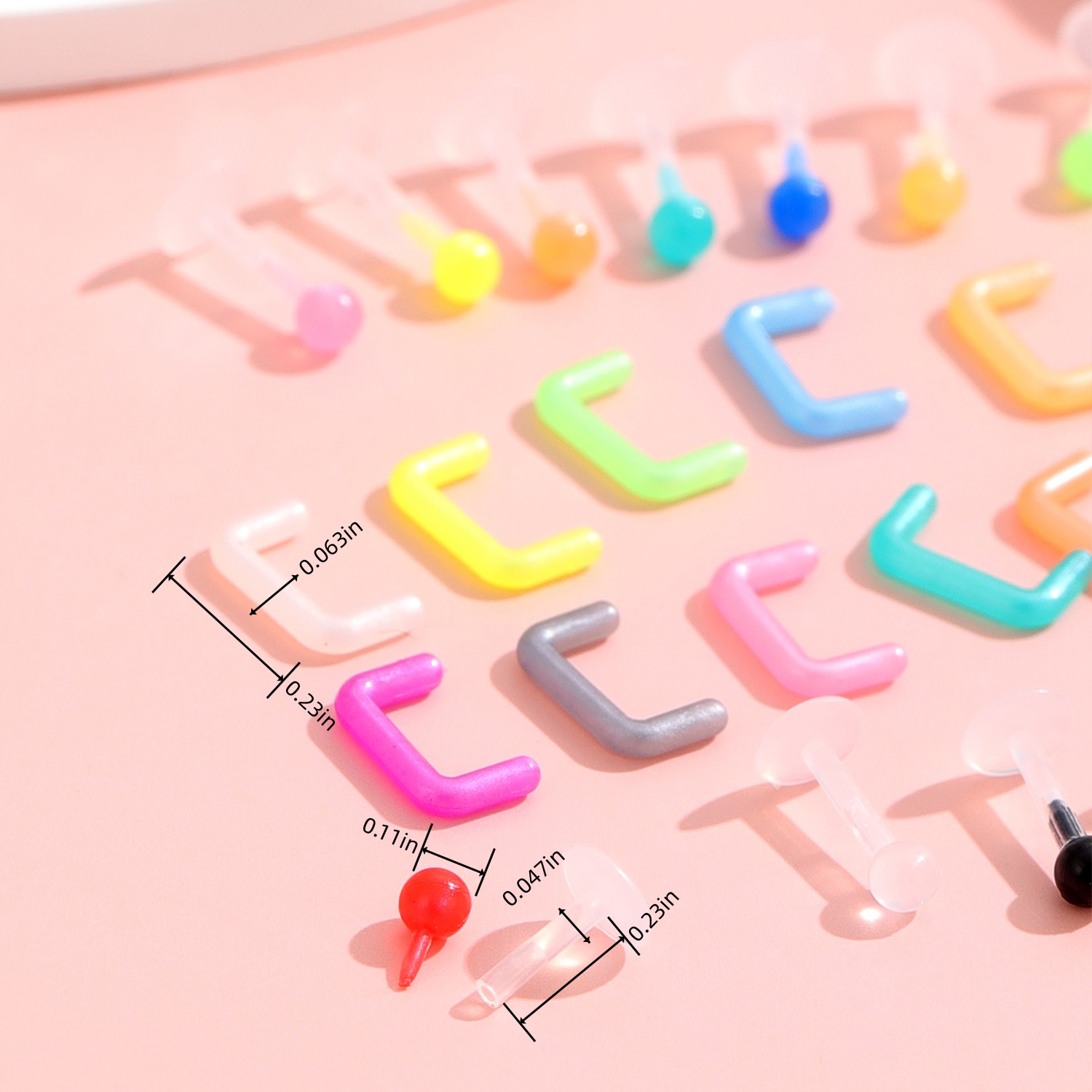TBOSEN Lot De 36 Écarteurs D'Oreille En Acier Inoxydable - Tailles 1.6mm à 16mm Avec Tunnels Et Boîte Cadeau