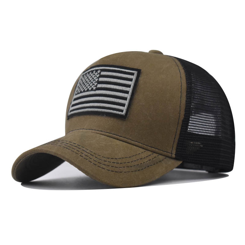 Hawaiian Trucker Hat Baseball Cap Tropical Floral Mesh Snapback Adjustable Men Women,Black