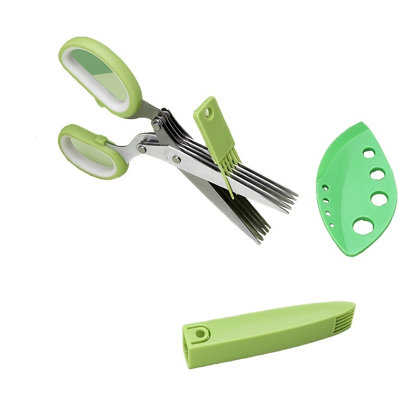 Buy Wholesale China Herb Scissors And 5 Blades With Cleaning Comb