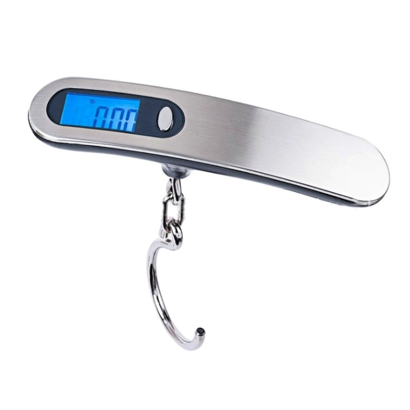 50kg Portable Hanging Scale Hand Digital Scale Travel Suitcase Luggage  Scale Weighing Balance Electronic Fishing Weight Kitchen - Bags & Luggage -  Temu