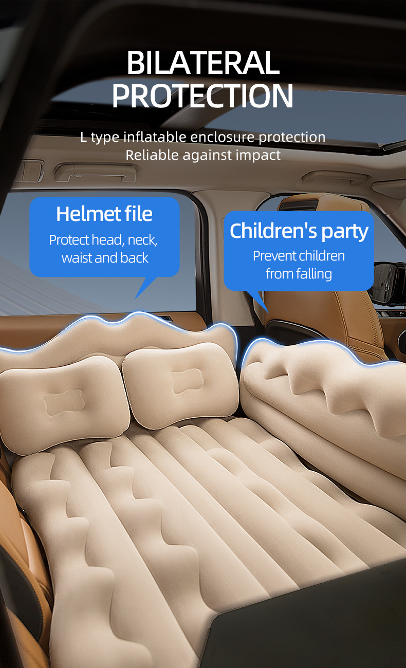 Inflatable Car Air Mattress Back Seat Camping Cushion Bed - Temu