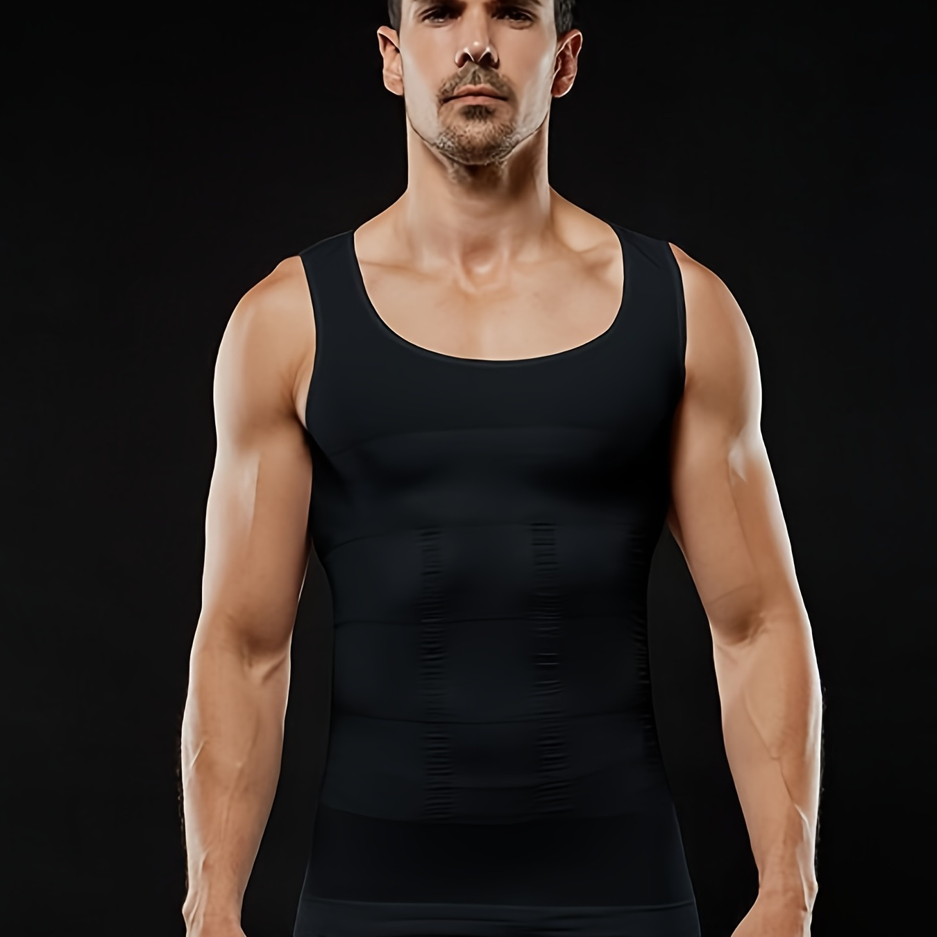 

Men's Body Shaper Tank Top, Slimming Vest