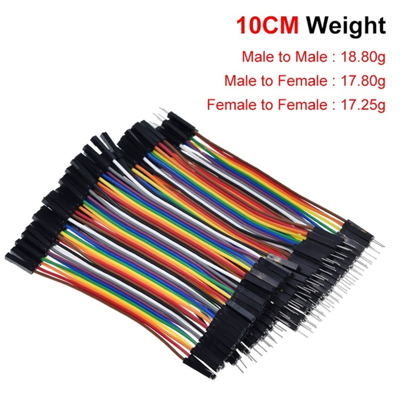 Jumper Wire Male to Male 40 wires Bunch male to male jumper cable