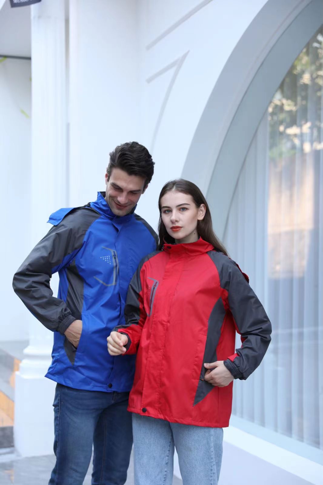 Stand Colla Thermal Outdoor Jacket Waterproof Windproof Temu