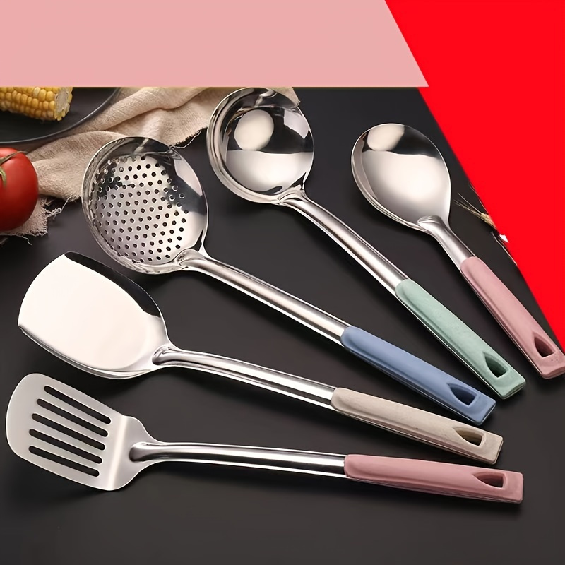 Premium Stainless Steel Kitchen Utensils Set - Includes Stir-fry Shovel, Pot  Spoon, Soup Spoon, And More - Durable And Easy To Clean - Perfect For  Cooking And Baking - Temu Japan