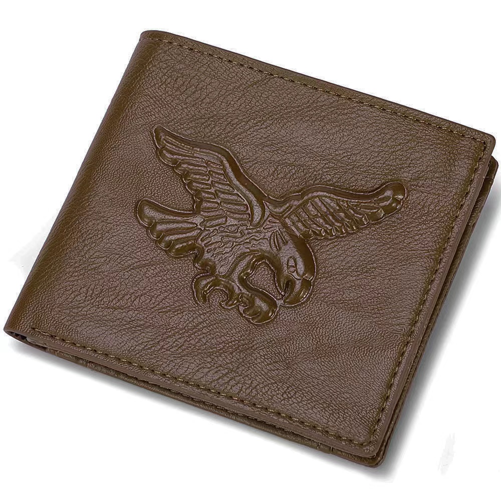 Eagles Wings Pittsburgh Pirates Leather Bifold Wallet in Red for Men