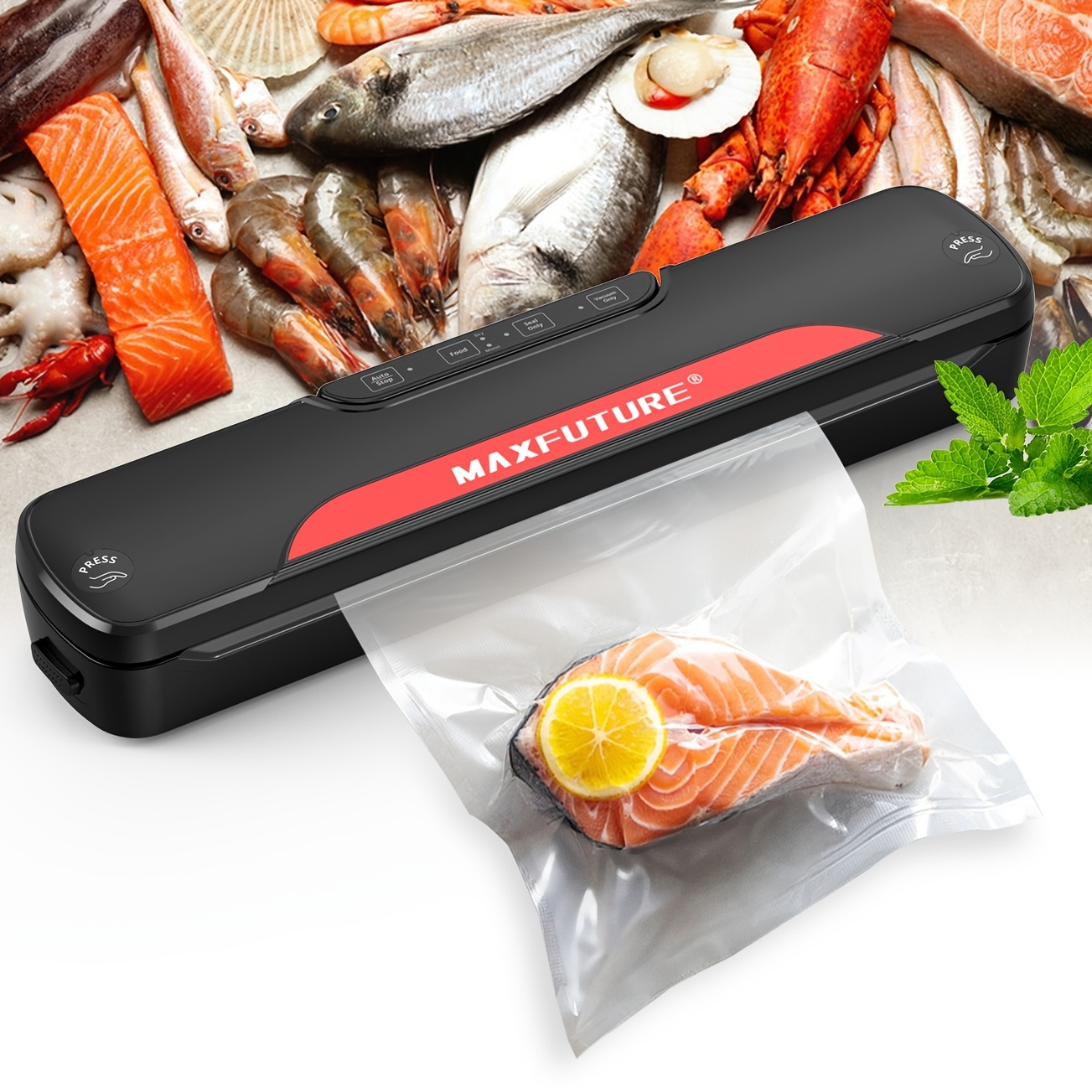 Table Vacuum Food Sealer, Wet & Dry Food Saver Vacuum Sealing Machine For Vacuum  Container With Free Vacuum Bags,kitchen Tool - Temu