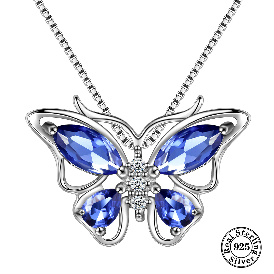 high end butterfly necklace