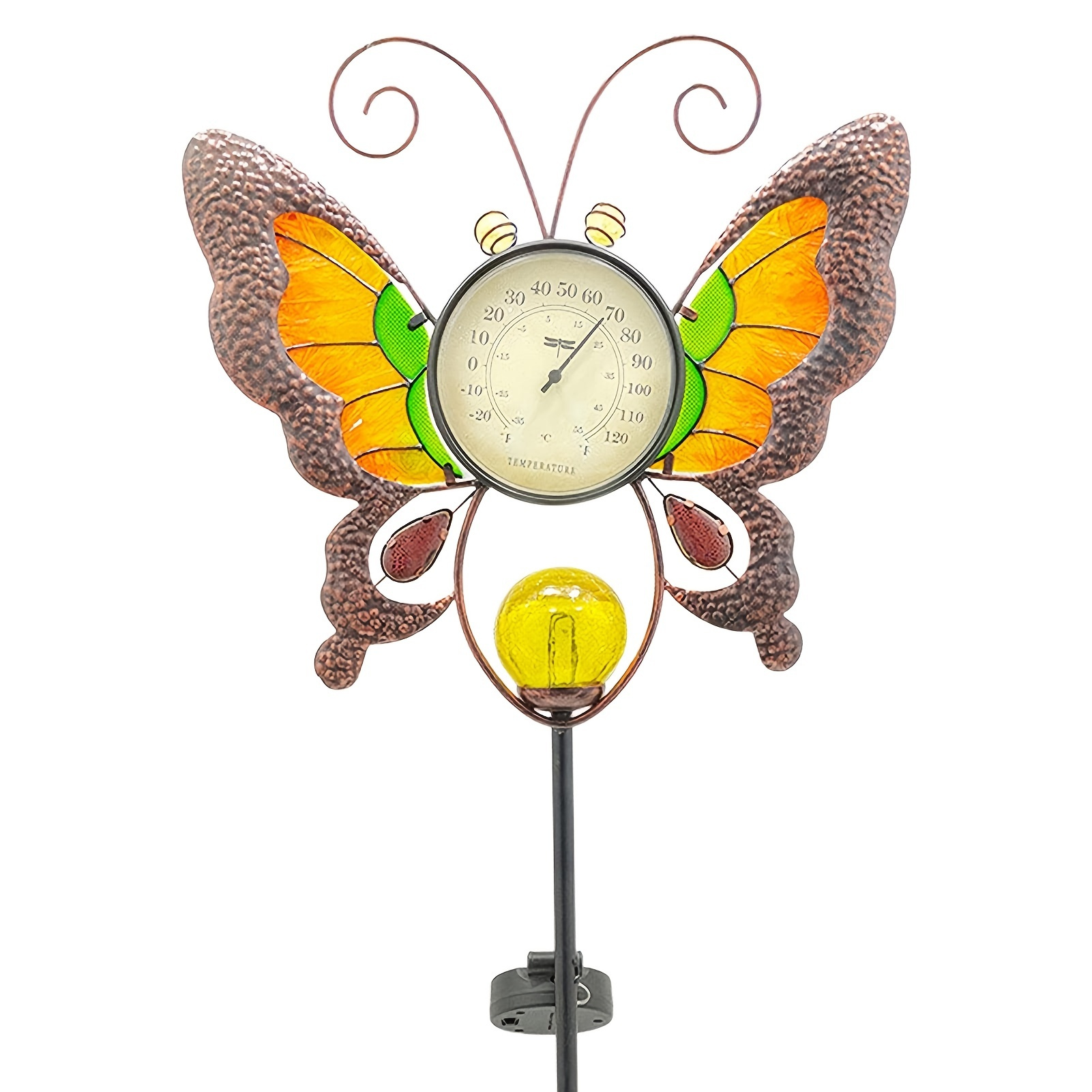 Sun Art Outdoor Thermometer Decorative Rose Hollow Pattern - Temu