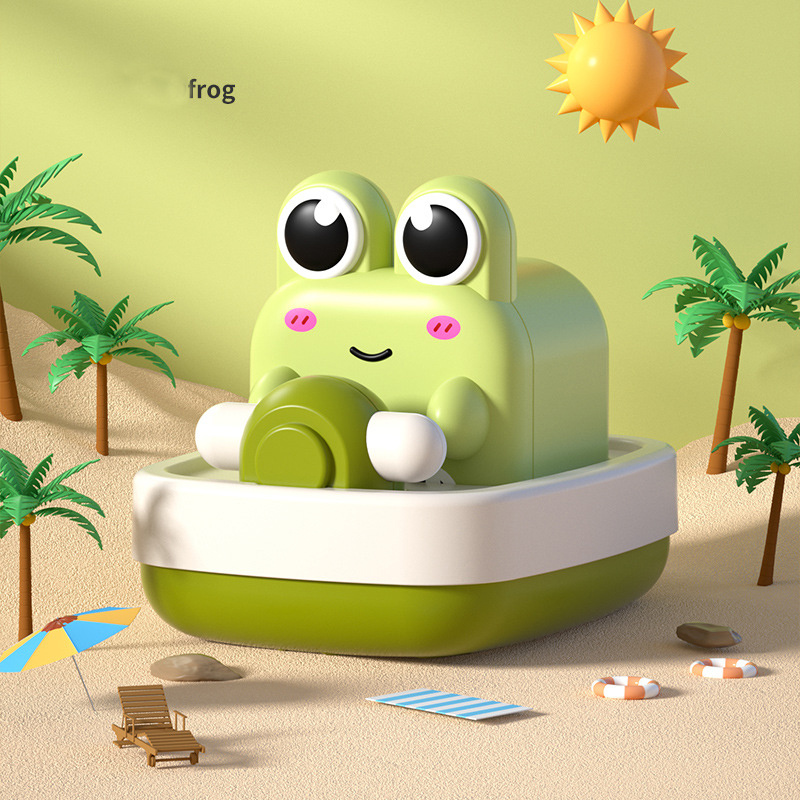 Frog Bath Toy With Clockwork For Kids Wind up Swimming Pool Temu