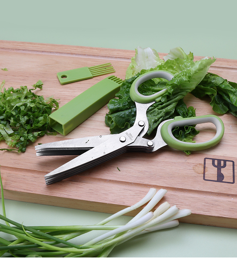 Ciseaux coupe légumes et herbes - Maison Futée