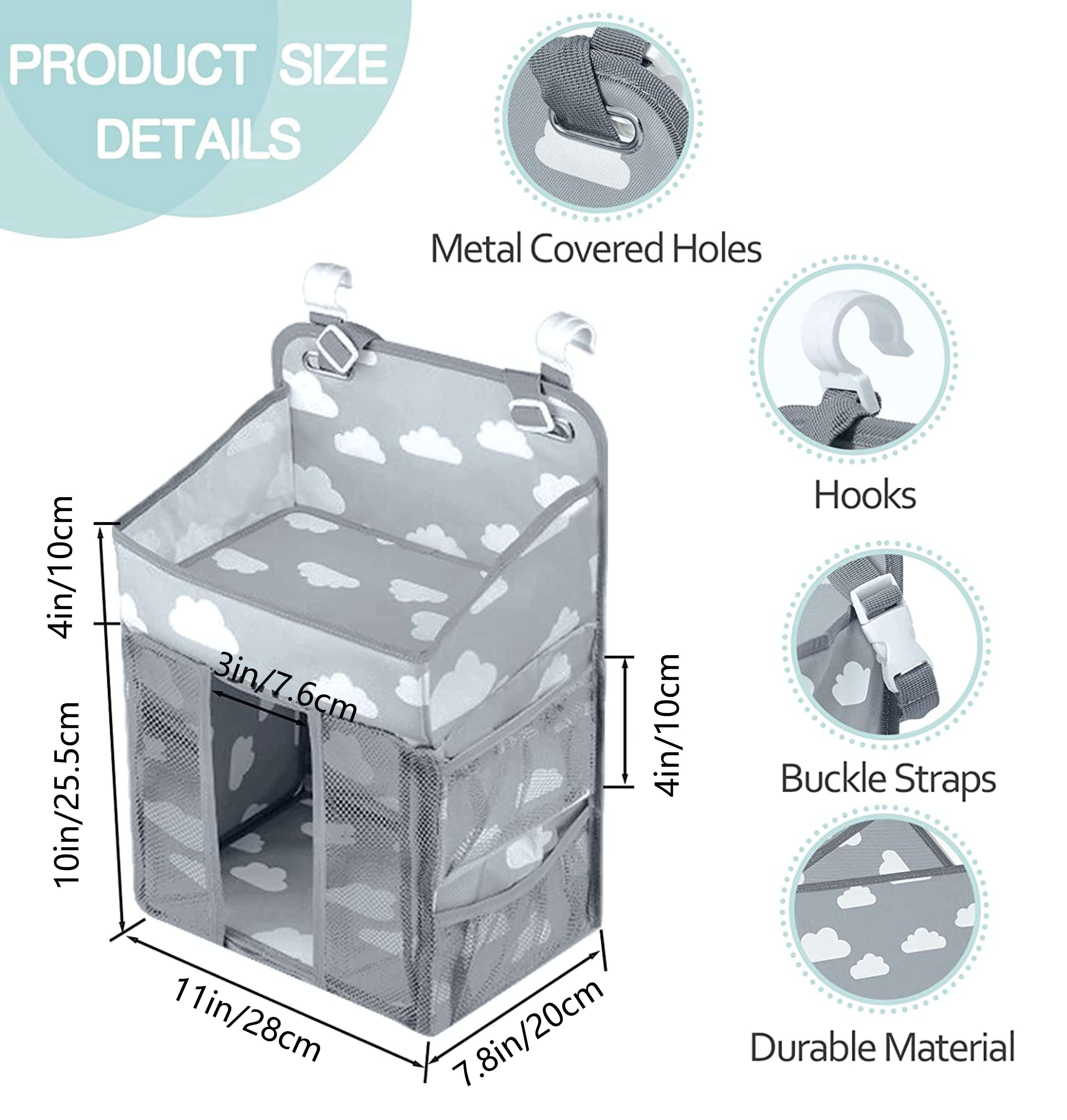 Stroller Organizer Reusable Washable Baby Milk Bottle Diapers