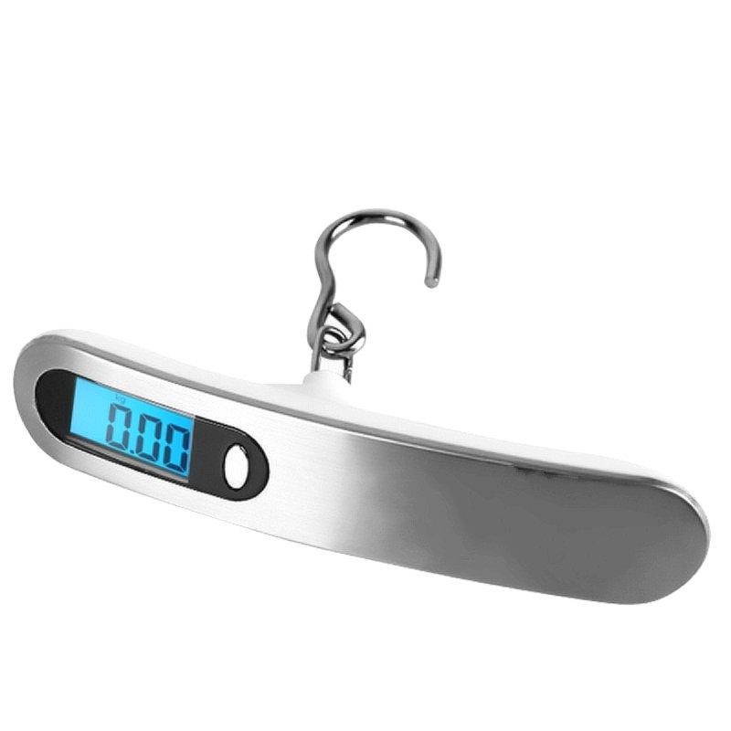 50kg Portable Hanging Scale Hand Digital Scale Travel Suitcase Luggage  Scale Weighing Balance Electronic Fishing Weight Kitchen - Bags & Luggage -  Temu