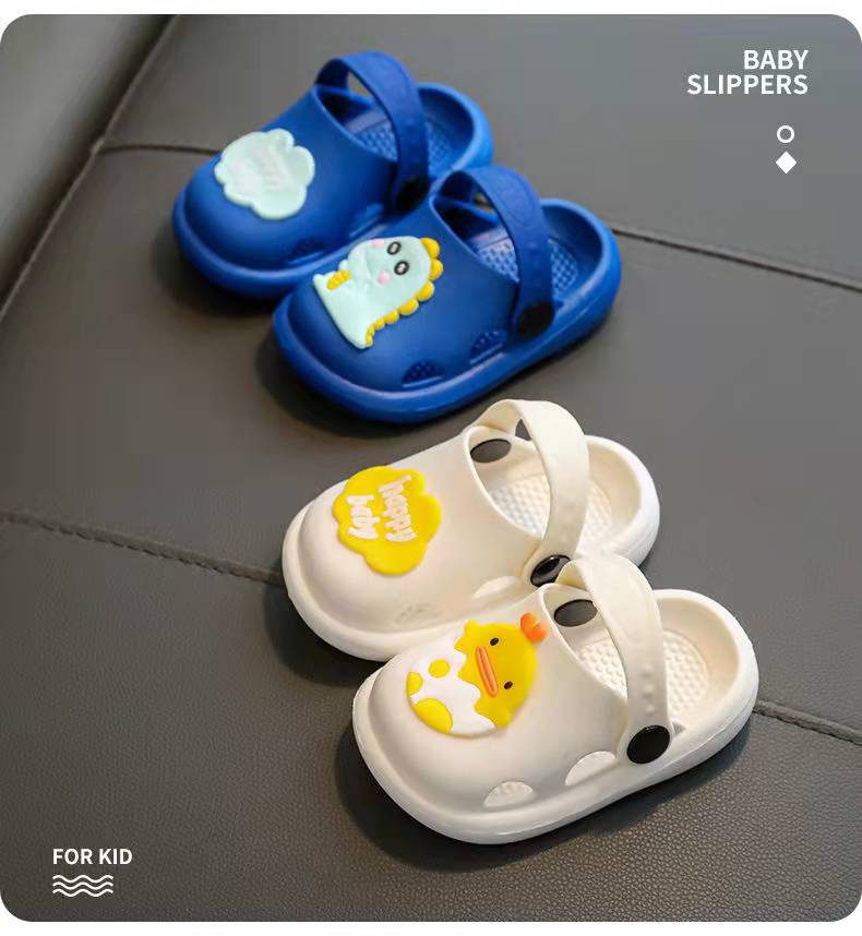 Lovskoo Girls Shoes 2-8 Years Slippers Slide Sandals Toddler Baby Cute  Cartoon Rabbit Eva Soft Non-Slip Thick Bottom Outdoor Slippers Blue 