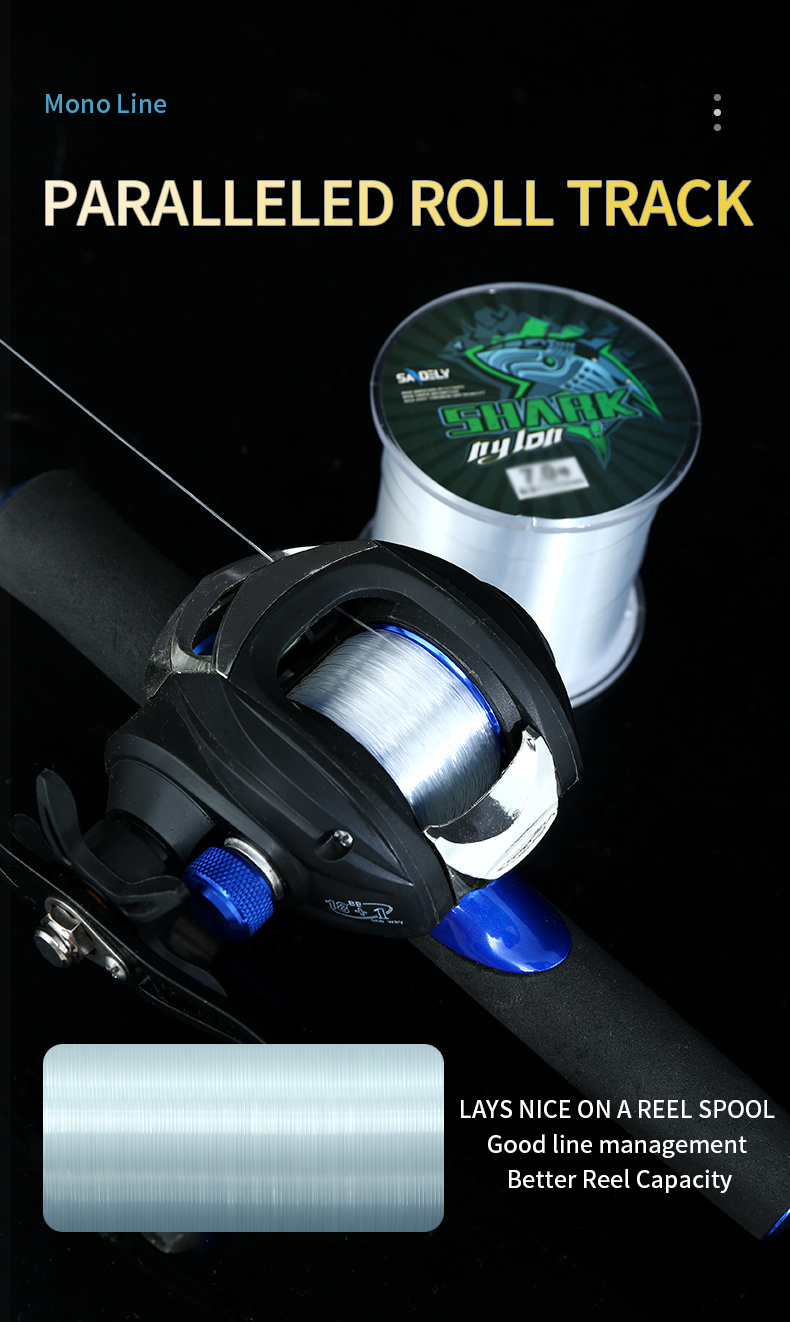 500yds Monofilament Fishing Line Abrasion Resistant Shock - Temu Canada